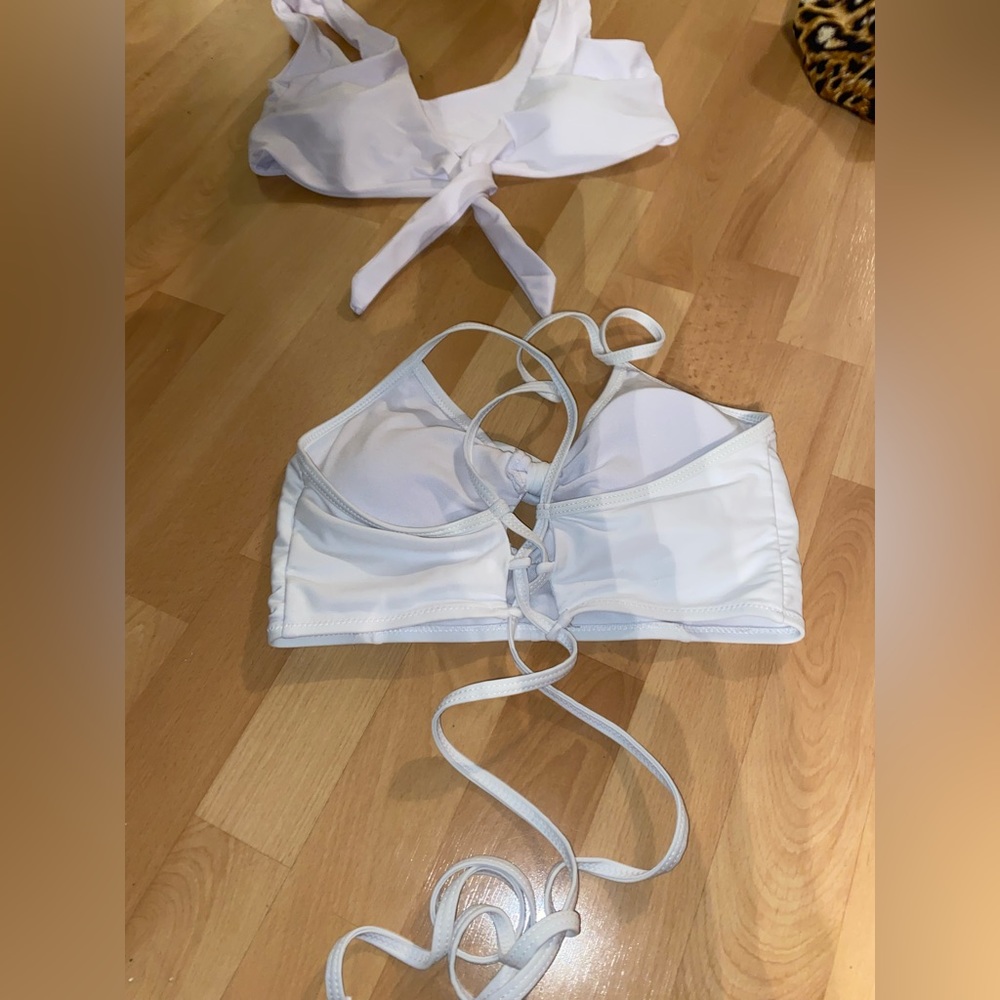 White bikini top bundle - Picture 3 of 3